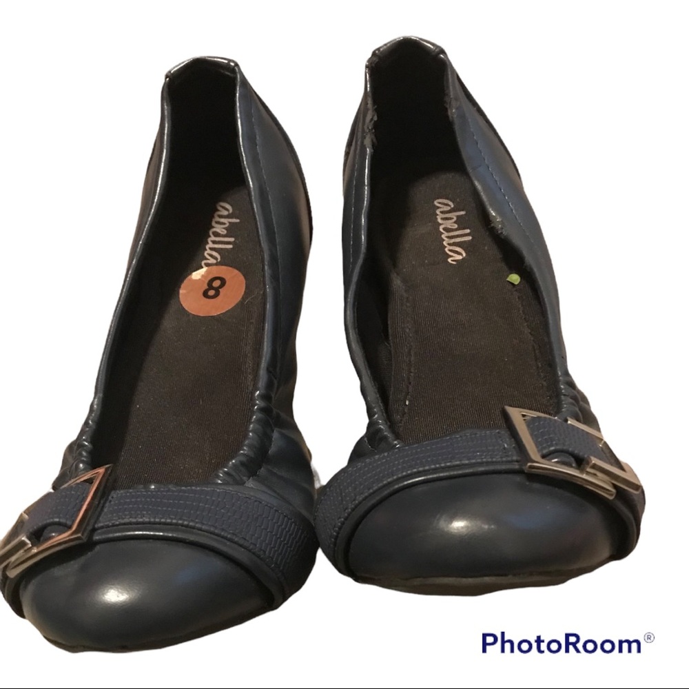 Abella blue shoes size-8